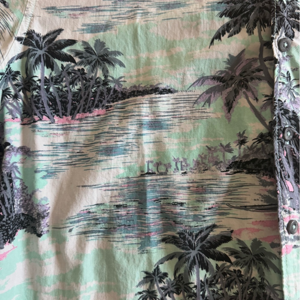 Billabong Hawaiian Print Short Sleeve Men’s Shirt - Picture 3 of 6